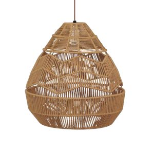 LAMPARA RATTAN 1*E27*60W WD-1240
