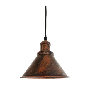 LAMPARA DE TECHO RUSTICA LA1809RUST