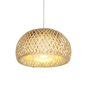 LAMP RATTAN 1834 C/VID BCO E27 LA-1834 RAT