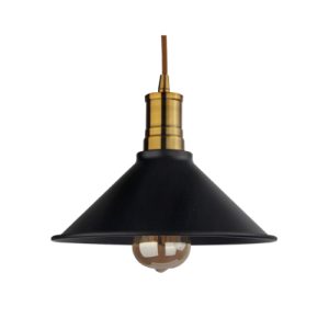 LAMP DE TECHO 1836 BM BK E27 LA-1836 BK