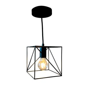 LAMP DE TECHO 1862 NEGRA E27 LA-1862 BK