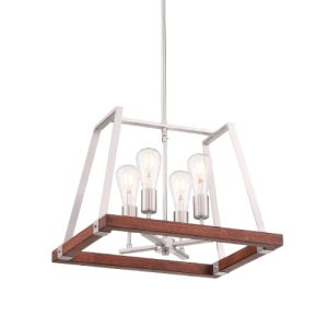 LAMP TECHO TIPO MAD 1874NICKEL LA-1874-4BN