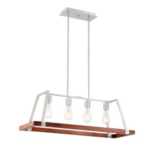 LAMP TECHO TIPO MAD 1875NICKEL LA-1875-4BN