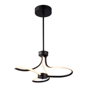 LAMP TECHO LED 1885BK 24W 3KLI-1885-3K