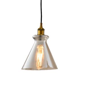 LAMP DE TECHO 4923AB 1*E27 MAT LI-4923 AB
