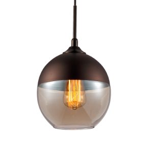LAMP DE TECHO 4929BK 1*E27 MAT LI-4929 BK