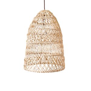 LAMPARA RATTAN 6751 NAT 1*E27 RT-6751 NAT