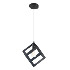 LAMPARA DE TECHO 8797 NEGRO LA8797H-BK