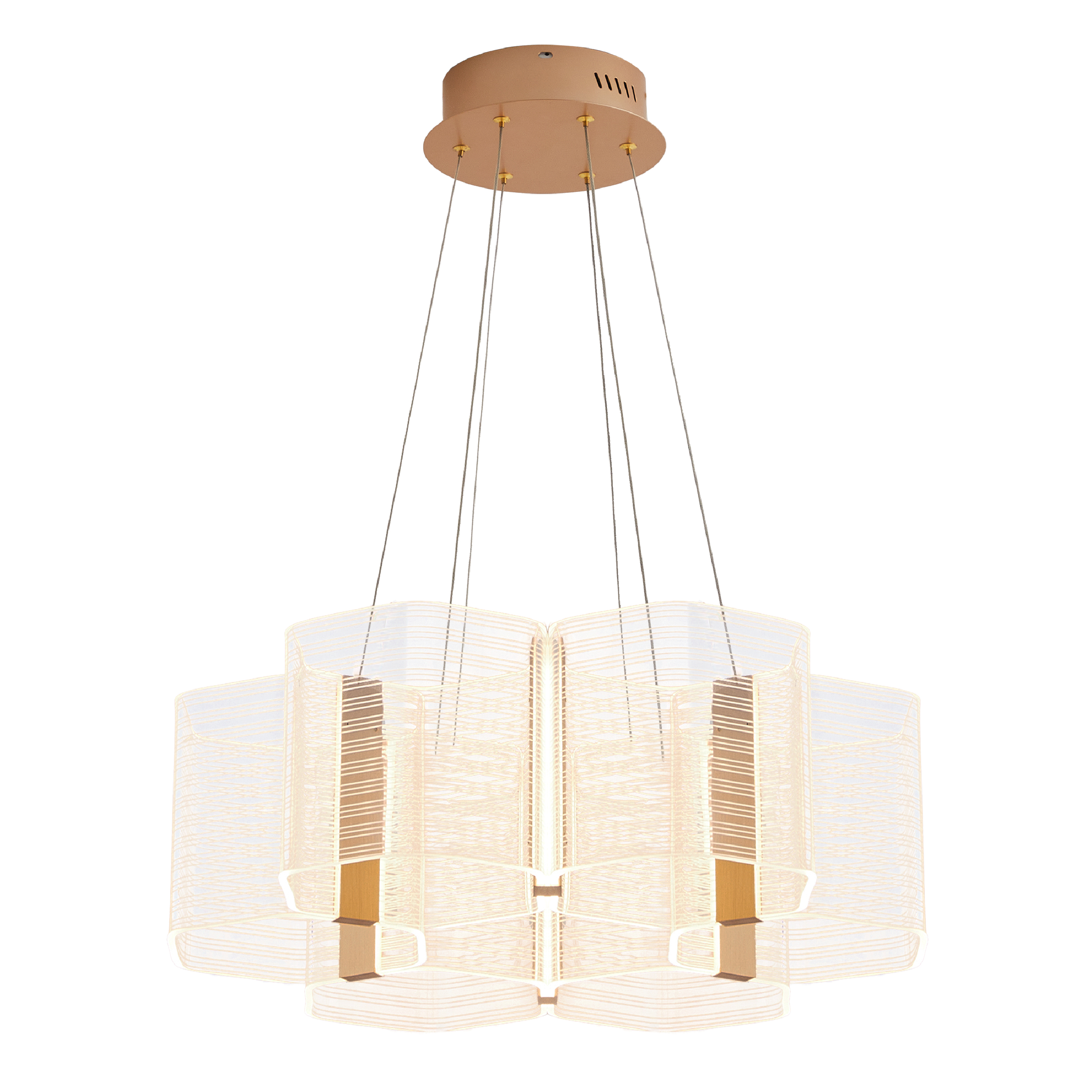 LUMINARIA ACRÍLICA LED COLGANTE ARQ9269-6